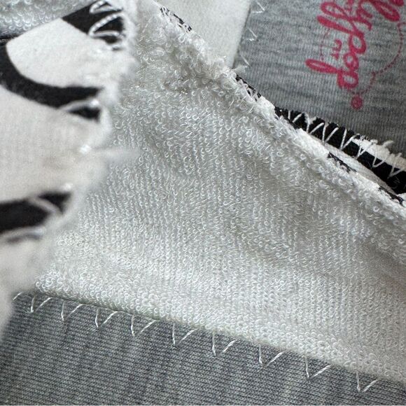 Jellypop Dallas Zebra Stripe Lace Up Sneakers White Black 9.5 - Picture 8 of 13